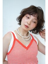 パプス ド コワフュール 中山寺店(Pap's de coiffeur)&nbsp;ニュアンスウェーブボブ