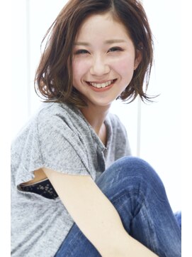 エルフォ(elfo) 【elfo】お悩み解決スタイル！無造作カール　ボブ　伸ばしかけ