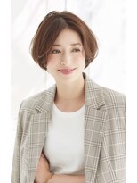 ミチオ ノザワ ヘアサロン ギンザ(Michio Nozawa HAIR SALON Ginza)&nbsp;エアリーショートボブ×ひし形シルエット【瀧上丈司】