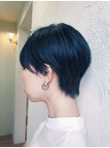 大人可愛い/モテ髪カタログ/小顔/ウルフカット/ハンサムショート
