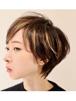ヘア デザイン リスク(HAIR DESIGN RISK)&nbsp;【RISK 高橋勇太】くせ毛を生かした束感ニュアンスショート