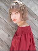 大人可愛いハイトーン外ハネボブ☆