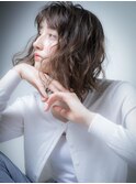ヘムライト大人ガーリーアンニュイロングボブw戸頭20代30代40代