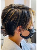 他と差をつけたい方必見!!ハイライトを入れた変則3Dカラー!