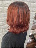 ボブスタイル×カシスオレンジ