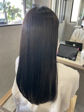 ムード カナザワ(mood kanazawa) 髪質改善☆酸性ストレートグレー