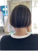 ショートボブ＋コスメストレート