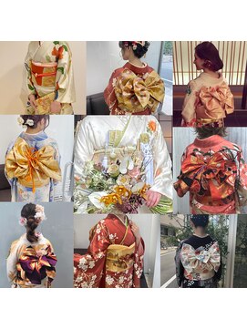 ラブクロムトーキョー オモテサンドウ(LOVECHROME OMOTESANDO) 卒業式ヘアメイク　髪質改善　着物