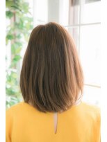 スパイス(SPICE) 30代40代ミディアムボブ×透明感カラー×シルクベージュ