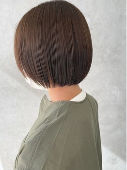 ソーエン バイ ヘッドライト 釧路店(soen by HEADLIGHT)の写真/デザイン＆フォルムにこだわった柔らかい質感のショートヘアやボブなど創り込みすぎないStyleが人気！