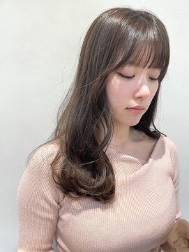 ザックラフィネ(ZACC raffine) 巻ける縮毛矯正/オトナガーリー/チョコレートカラー/フェミニン