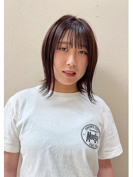 シャンプーボーイ 外はねボブ