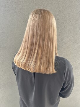 イロ プラス 南田宮店(iro+) 【nanaka】milk tea color