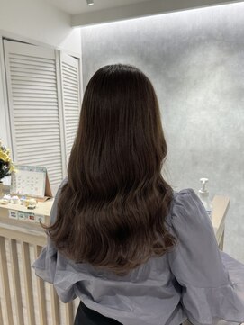 ラボヌールヘアー 宇都宮店(La Bonheur hair) 艶感♪パープルベージュ【宇都宮駅/レイヤーカット】