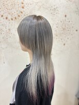 ラフェリチタ(Le Felicita)&nbsp;シルバー×エンドカラー（裾カラー）