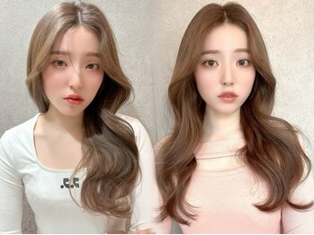 ルームバイシー 新宿(Loom. by Sea)の写真/【王道の韓国風小顔くびれヘア☆】最新韓国スタイルで色気＆可愛さをGET♪[髪質改善/韓国/レイヤー/新宿]