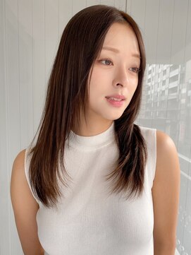 エトラ 渋谷店(etora) 小顔 フェミニンロング メルティーカラー 似合わせカット"