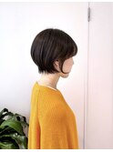 ショートボブ/丸み/くびれ/もみれ毛20代30代40代【玉川沙希】