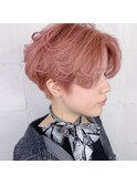 ★ハンサムショート×フューシャーピンク★
