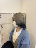 ホワイト×ネイビーグラデーションカラー