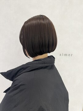 エメ バイ ヘアーポケット(aimer by hair pocket) *+aimerが叶える...切りっぱなしボブ