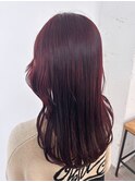 ロング美髪韓国ヘア顔周りレイヤーおくれ毛_ba495401