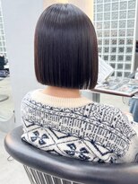 ロンドポレール 北千住(Lond polaire)&nbsp;イメチェン外ハネボブ美髪ワイドバング顔周りレイヤーボブ