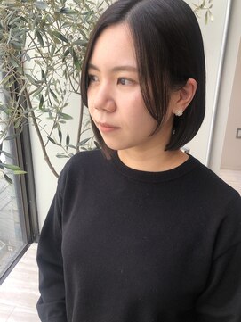 レイ(Lei) 大人ナチュラル/ボブ　ナチュラルブラック/赤坂/大濠/薬院/