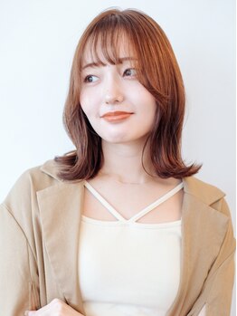 ビューティーヘア ケア 東尾道店(beauty Hair Care)の写真/結んでも美しい顔回りカット！繊細な技術で自然な仕上がりにかつ魅力を引き出す似合わせカットが自慢♪
