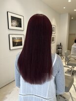 ハイブ 金沢(Hive)&nbsp;10代20代ブリーチハイトーンワインレッド