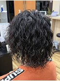 ミディアム縦落ちツイストスパイラルパーマ