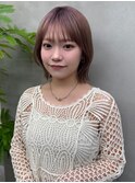 【GEEKS渋谷】レイヤーボブ/くびれカット/透明感カラー/夏カラー