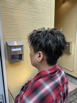 クリップス ヘアーサロン(Clips Hair salon) ツイストスパイラル×ハイライト