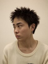 レグノバイグランツ 天神大名店(REGNO by GLANZ)&nbsp;スパイキーショート/メンズカット/メンズヘア/メンzパーマ/眉毛