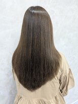 イルヘアーガーデン(illu hair GARDEN) 重すぎない透明感のあるスモーキーベージュ×ロングヘア◇