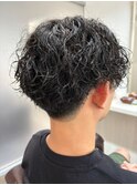ツイストスパイラルパーマ/ツーブロック/刈り上げ