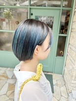 ローリーポーリークラウン(Roly Poly Clown)&nbsp;パラパラブリーチ/アンブレラカラー/ターコイズブルー ＊