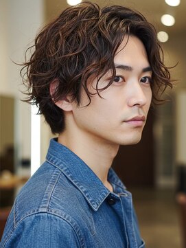 フォト 新宿(foto) 無造作スパイラルパーマ/センターパート★