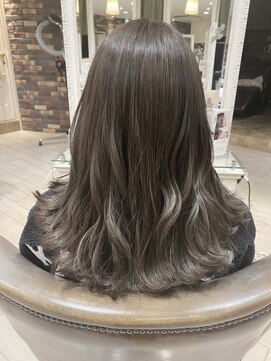 ネオリーブシェリエ 浅草店(Neolive cherie) グレージュカラー/ラフカール