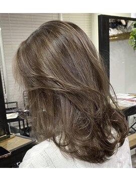 アルカナ 明治神宮前原宿(ARCANA) バレイヤージュ ハイライト デザインカラー