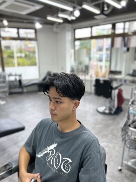 ワンシザース(ONE SCISSORS) センター分け