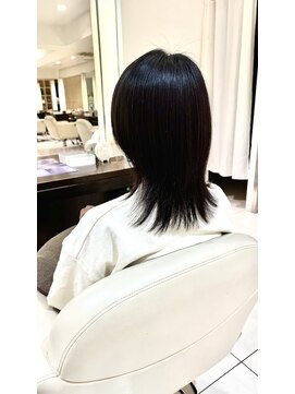 ヘア&エステ ヒロイン 西武池袋店 レイヤーミディ