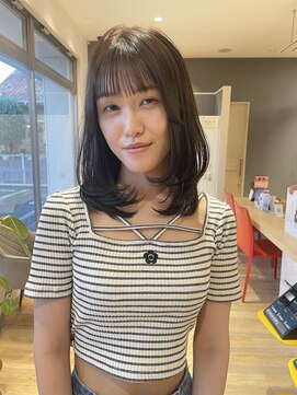バランス ヘアーアンドアイラッシュ 野田店(balance.) 大人今っぽレイヤー