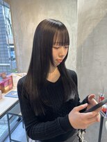 オルロバイイザ(ORLO by IZA)&nbsp;★髪質改善ストレートツヤ髪レイヤーカット暗髪黒髪