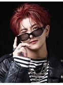 MEN’S HAIR/波巻きツイストスパイラル/リバースセンターパート