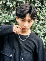 メゾンデエムスラッシュ センター北(Maison des M.SLASH)&nbsp;フェザーパーマ/毛流れパーマ/センターパート/センター北