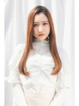パノラ(PANOLA) ストレートロングスタイル　髪質改善