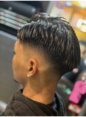 Mid drop fade