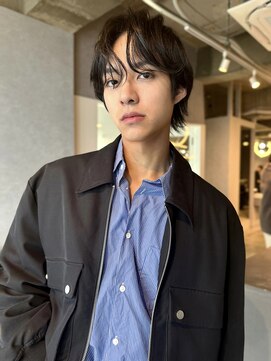 イトシテ 前上がりウルフパーマ　【鎌田　隆雅】