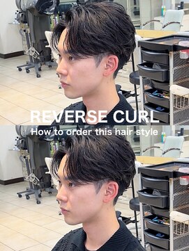 テラス(Terrace by Relato) 毛流れニュアンスフェザールーズセンターパート赤羽メンズパーマ